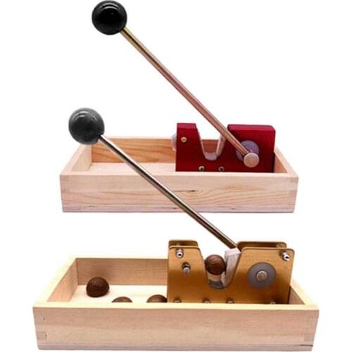 Rustproof Macadamia Opener Multipurpose Durable Tongs Walnut Tool Non Slip Metal Kitchen Nut Cracker With Handle Peeling Machine