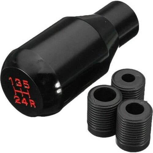 Low price Universal Car 5 Speed Manual Aluminium Gear Head Stick Shift Knob Lever Auto Car Modification Professional hot