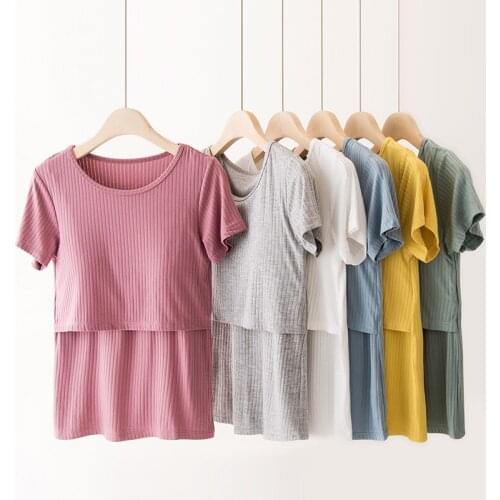 2021 Maternity Wear Nursing Tops Sleeveless Camisole Breastfeeding Clothes Pregnant Women Wireless Camis Tank Top Lactation Vest