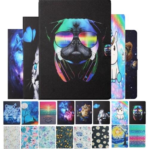 Tablet For Amazon Kindle Fire HD 8 2020 Case 10th Generation Cute Unicorn Flower Funda For Amazon Fire HD 8 Plus Cover HD8 2020