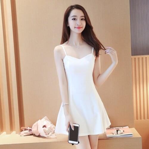 A Line Sexy Backless Sleeveless Dress Party Night Club Sling Mini Dresses Spaghetti Straps Elegant Dress Vacation Boho Vestidos