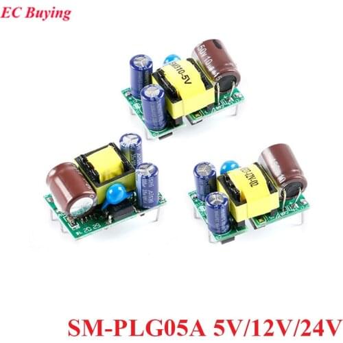PLG05A AC DC 5V 12V 24V 5W Built-in Switching Supply Module Small Volume AC-DC Isolated Switching LED Board