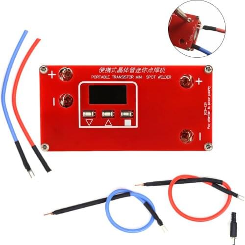 Portable DIY Spot Welding Machine Mini Spot Welder 18650 Battery Various Welding Power Supply Tool Spot Welding Pen Set