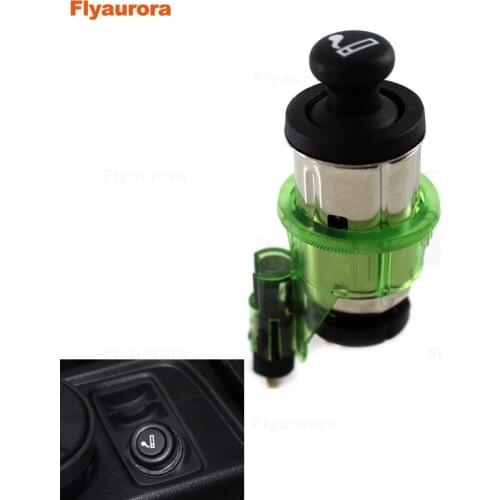 Cigarette Lighter Assembly For Ford Focus Mondeo Fiesta Fusion Car Cigarette Lighter Socket Plug Illuminated 12V 98AG15K047AC