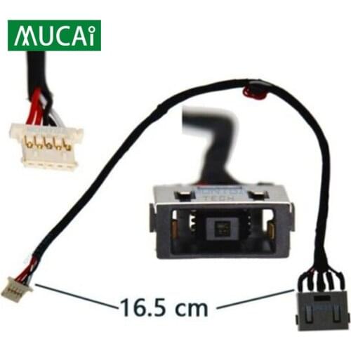 DC Power Jack with cable For Lenovo IdeaPad 300S 500S-13 500S-13ISK U31-70 laptop DC-IN Charging Flex Cable