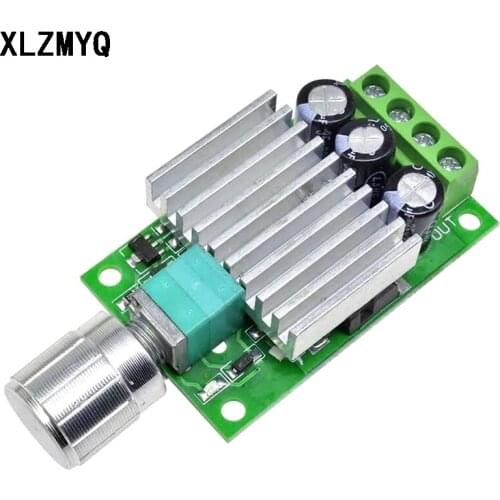 PWM DC Motor Speed Controller 12V-30V 10A Adjustable Speed Regulator Dimmer Control Switch 12V 24V for Fan Motor LED Light