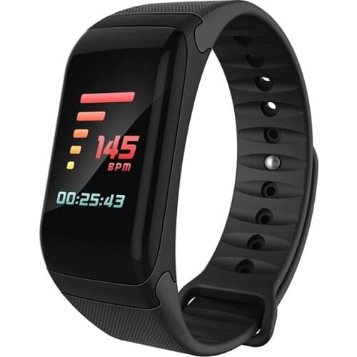 F1 Plus Smart Bracelet Fitness Bracelet Tracker IPS Screen Bluetooth 4.0 Heart Rate Monitor Smart Wristband Band for iOS Android