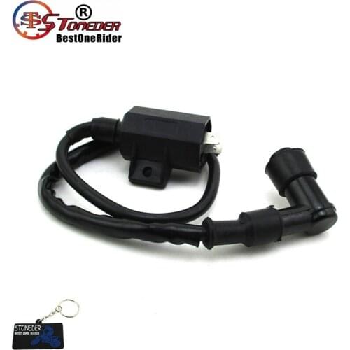 STONEDER Ignition Coil For Kawasaki BN125 Eliminator KVF700 KLF220 KLF250 KVF400 Prairie KLF400 Prairie 2004-2006 Bayou Quad