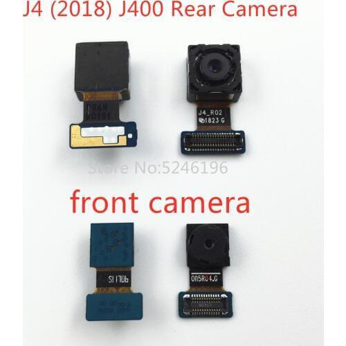 For Samsung Galaxy J4（2018）/ J400 J400M J400G J400F Back big Main Rear Camera front camera Module Flex Cable Replacement parts