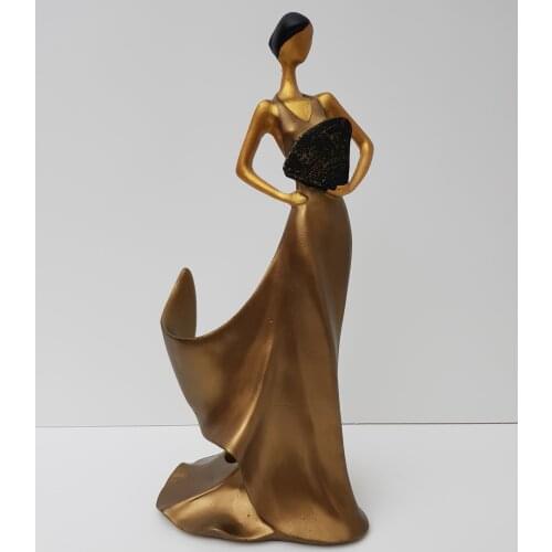 AROSE WOMEN DECOR ŞİŞELİK ŞARAPLIK DARK GOLD