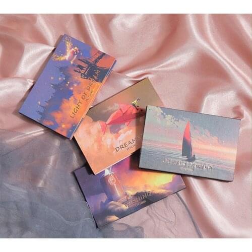18 Colors Makeup Matte Eyeshadow Palette Shining Glitter Eyeshadow Palette Waterproof Shimmer Matte Eye Shadow Pigment