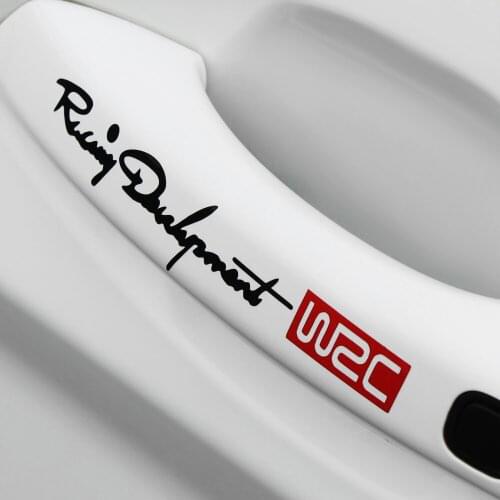 4/sets Newest Car Styling Door Handle Stickers for Bmw mini cooper countryman r60 r56 r50 f56 f55 R52 R57 R58 R59 R61 R62 R5