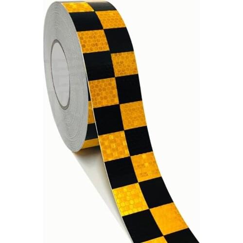 5cmx10m/Roll Reflective Tape Safety Warning Conspicuity Film Adhesive Sticker