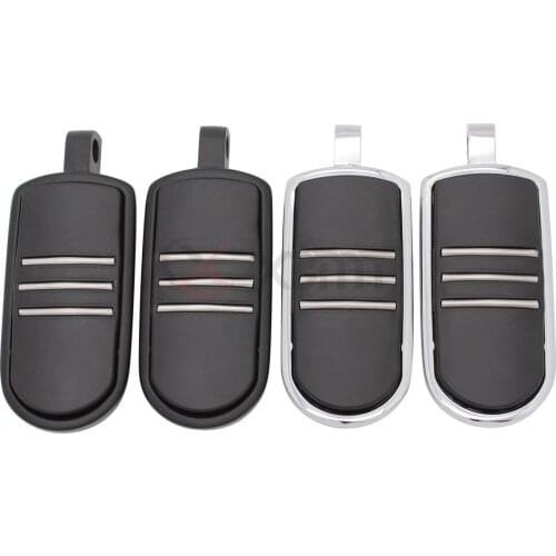 Motorcycle Accessories Foot Pegs Footrests Footboards For Harley Sportster Iron Touring Custom Dyna Fat Bob Softail Fat Boy