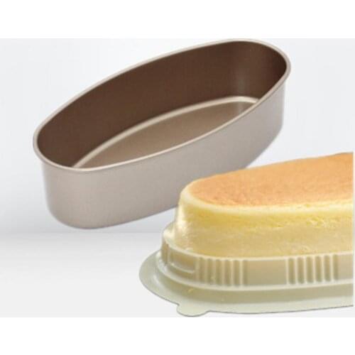 Non-stick Oval Metal Cheese Cake Toast Pan DIY Making Mold Kitchen Baking Tool