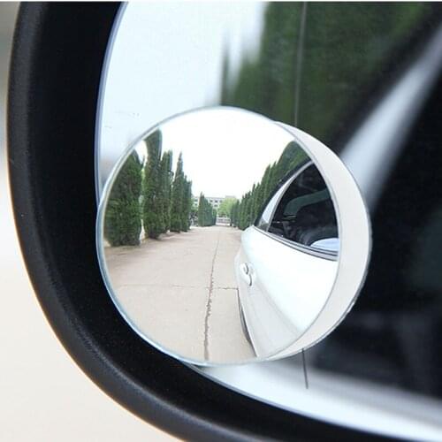 Car 360 Wide Angle Round Convex Mirror Car Vehicle Side Blindspot Blind Spot Mirror for Opel Astra VAUXHALL MOKKA Zafira Insigni
