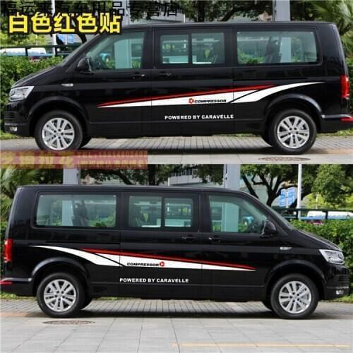 Car stickers FOR Volkswagen CARAVELLE T5 T6 body exterior decoration custom fashion decals