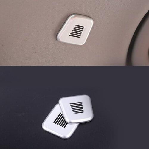 Car Microphone Decorative Frame Loudspeaker ABS Plastic Protective Shell for Alfa Romeo Giulia Stelvio Car Interior Accessories