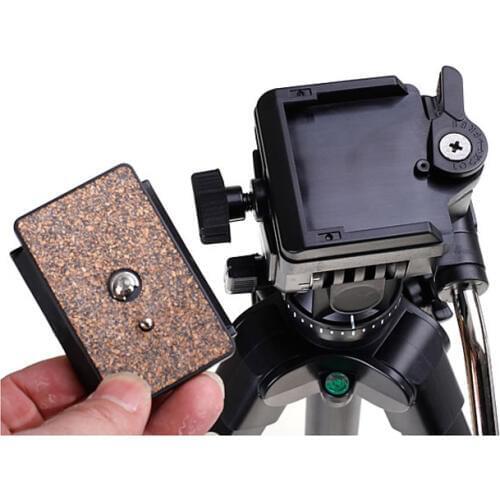 DSLR Camera Quick Release Plate 1/4" Screw Mount for Yunteng 950 Panoramic Head VCT-880RM Professional Tripod Head