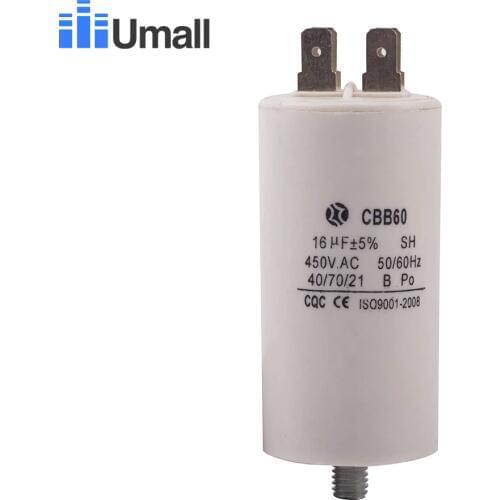 CBB60 450V 16uF running capacitor 4 four spins with ac motor capacitors