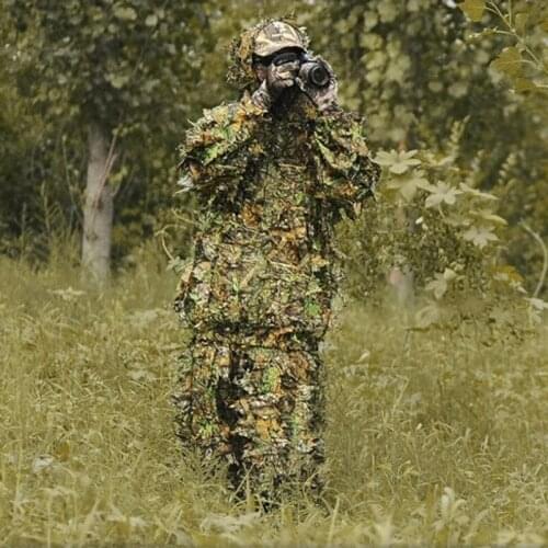 CS Go New Hunting clothes 3D Tactical Yowie sniper Camouflage Clothing airsoft Camouflage Clothing jacket and pants