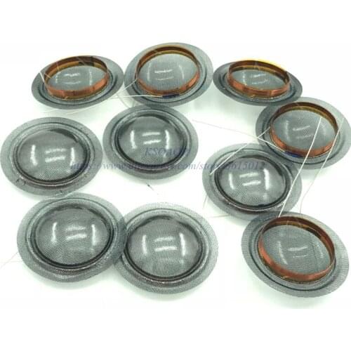 KSOAQP 28MM Transparent films Silk Tweeters Voice Coil 1 inch 6ohm 8ohm One way out wire