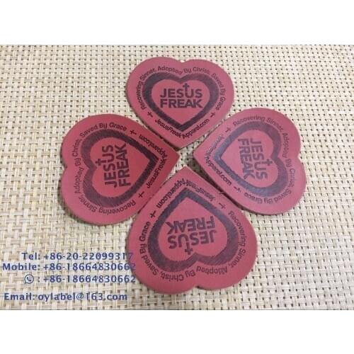 Custom made high quality jeans leather label / simulation leather label / leather label /main label