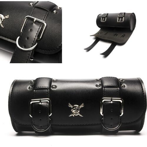 New Universal Saddle Bag PU Leather Motorcycle Side Saddlebag Luggage Bag For Harley Yamaha Honda Suzuki Kawasaki Moto Bags