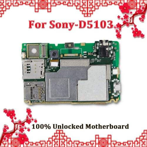 Original Unlocked Full Function Motherboard Mainboard Logic Board For Sony Xperia T3 D5103 Motherboard With Full Chips