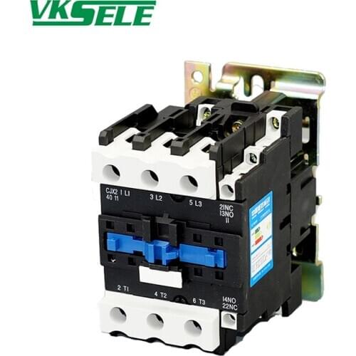 Manufacturer LC1-D40 CJX2-D40 40A 3P AC Contactor Magnetic Contactor