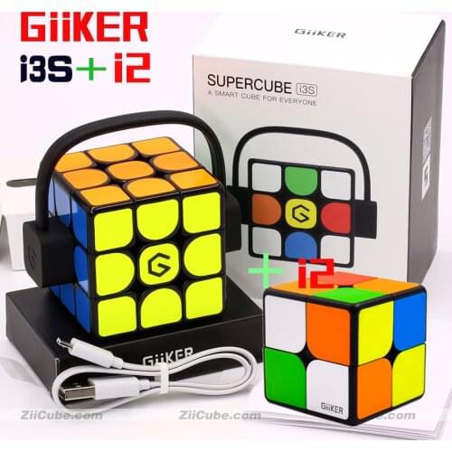Giiker Supper Cube i3s 3x3x3 i2 Bluetooth APP 2x2x2 Giiker i 2 Supper Puzzle i3 s 3x3 AI Super Professional Speed Magnetic Cubo