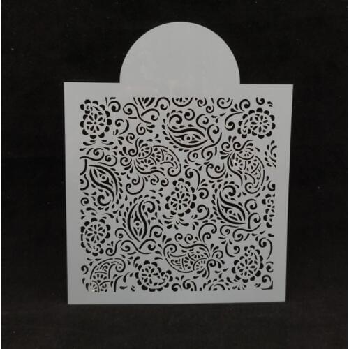 Flourish Layering Stencils Drawing Color Spray stencil DIY Scrapbook photo album Decorative Embossing DIY Card Crafts