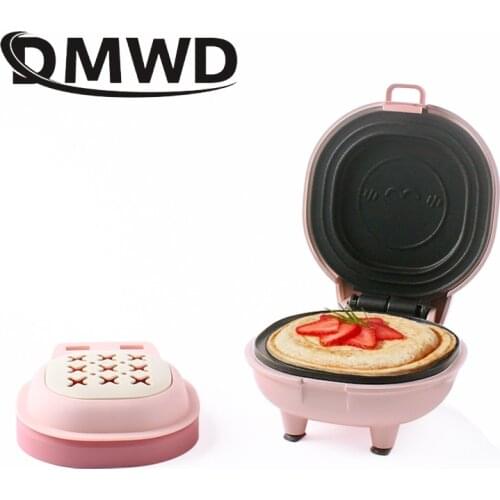Mini Multifunction Cake Maker Bread Oven DIY Breakfast Eggs Waffle Baking Machine Heating Grill Non-stick Plate Iron EU US Plug