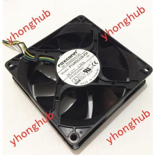 Foxconn PVA092G12H-P29 640256-001 -EE DC 12V 1.20A 90x90x25mm Server Cooling Fan