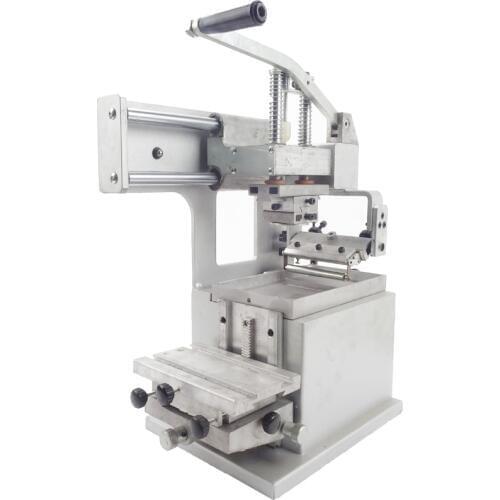 1PC Manual pad printing equipment company logo printer machinery single color oil stamping printer design die board pad head
