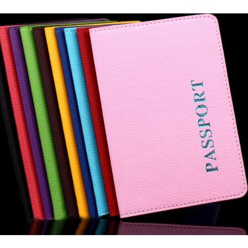 1 Pcs Travel Passport Cover Bank Card holder Waterproof Credit Card Case Passports Tickets Clip