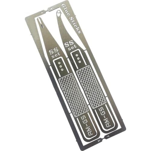 2pcs/set Metal Modeling Glue Sticks DIY Model Making Kits for Battleship Hobby Craft Tools