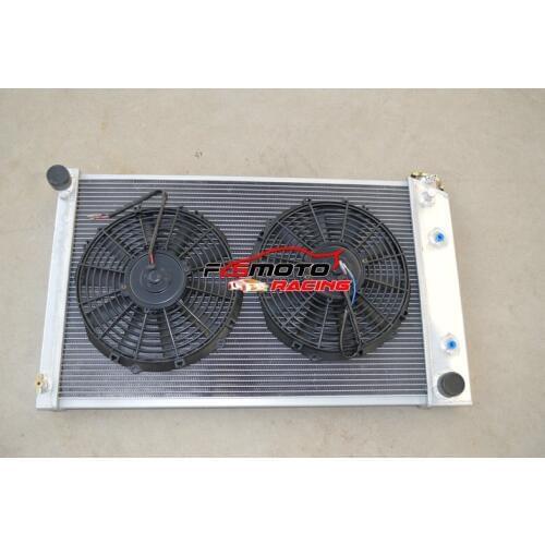 3 Row All Aluminum Alloy Radiator + FAN For Chevy Camaro 70-81/ Nova 75-79/ Chevelle 68-73 New