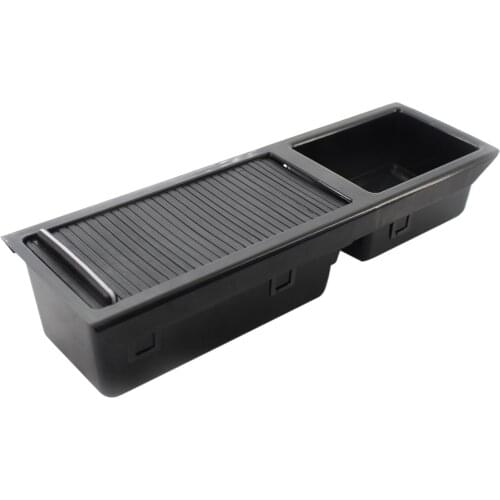 Car Black Cup Holder Organizer Seat Gap Storage Pocket Cage Storing for BMW E46 3 Series 1998-2005 Front 51168217953