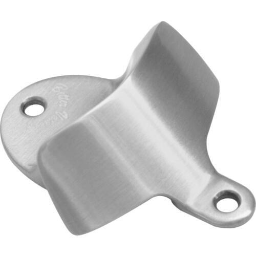 Free Shipping,1pc,Plain Car Bumper / Wall Mount Bottle Opener, Brushed Finish Aluminum Alloy,Rust Resistance
