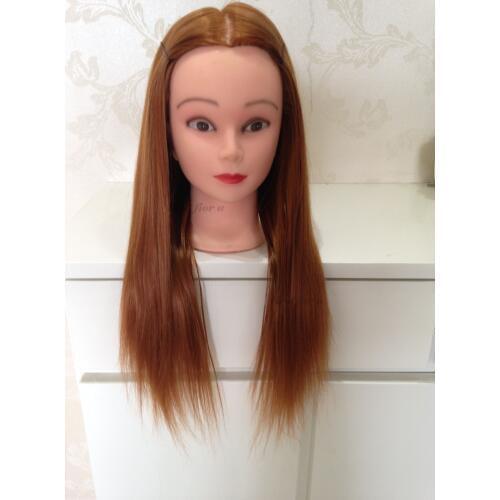 Free Shipping!! New Hairdressing Dolls Head Hairdressing Dolls Head With Hair Practice Head With Clamp Hair Mannequins For Sale