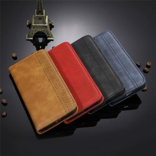 For Xiaomi Mi CC9e CC9 E Case Wallet Flip Style Vintage PU Leather Magnet Back Phone Cover For Xiaomi Mi CC9E with Photo frame