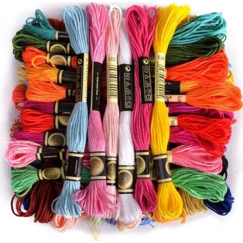 Two labels You Can Choose Your Own Colors And Quantity--Cross Stitch / Embroidery Floss Thread Yarn--Similar DMC