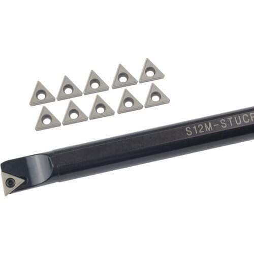 S08K-STUCR09 S12M-STUCR09 Machining Carbide Insert TCMT Toolholders Boring Internal Cutter CNC Lathe Inner Hole Turning Tools