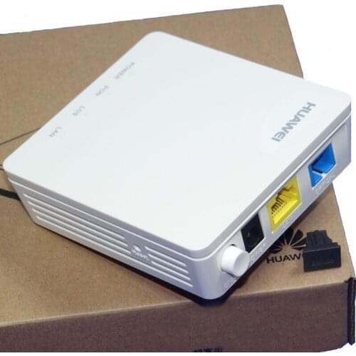 Huawei HG8010H EPON 1GE ONU ONT With1 port EPON apply to FTTH mode ,Class C+, Latest Version Termina English Version
