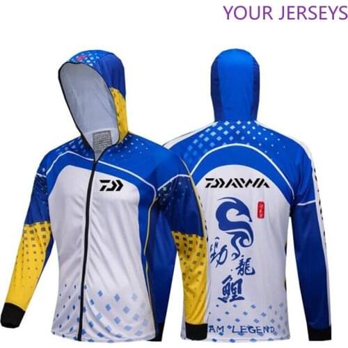 New Summer Fishing Clothing Hooded Men Jacket Waterproof Quick-Drying Coat Fishing Shirt For Hiking Cycling Fishing Clothes