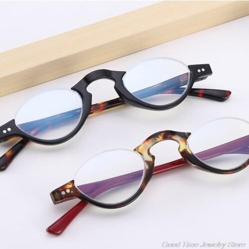 Half Frame Reading Glasses Blue Light Blocking Computer Readers UV Protection Anti Eyestrain Glare for Women Men My18 21