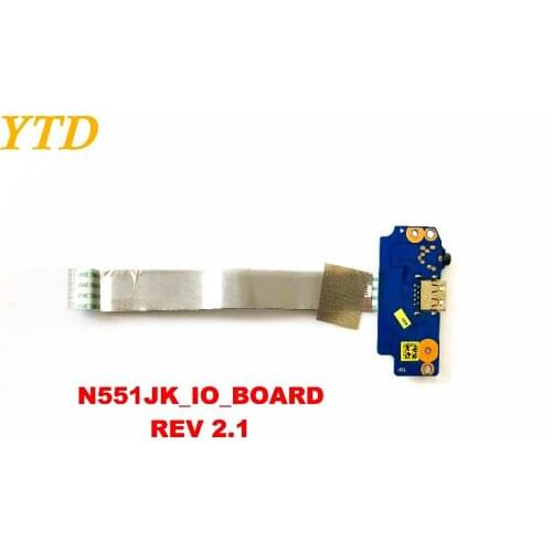 Original for ASUS N551JK USB board audio board N551JK_IO_BOARD REV 2.1 tested good free shipping
