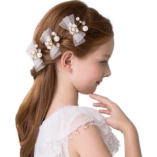 Princess Girl dress with crown Flower Child wedding wedding dress with hair ornament crown wreath birthday performance headdress