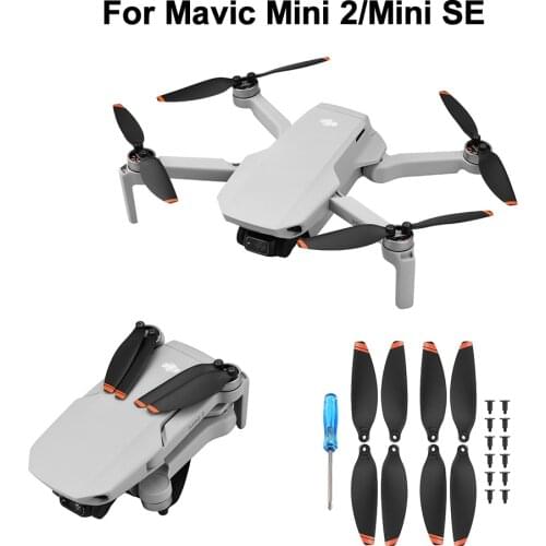 1/2/4 Pair Low Noise Propellers for DJI Mavic Mini 2 Drone Mnin Portable Light Weight Propellers for DJI Mavic Mini 2 Accessory